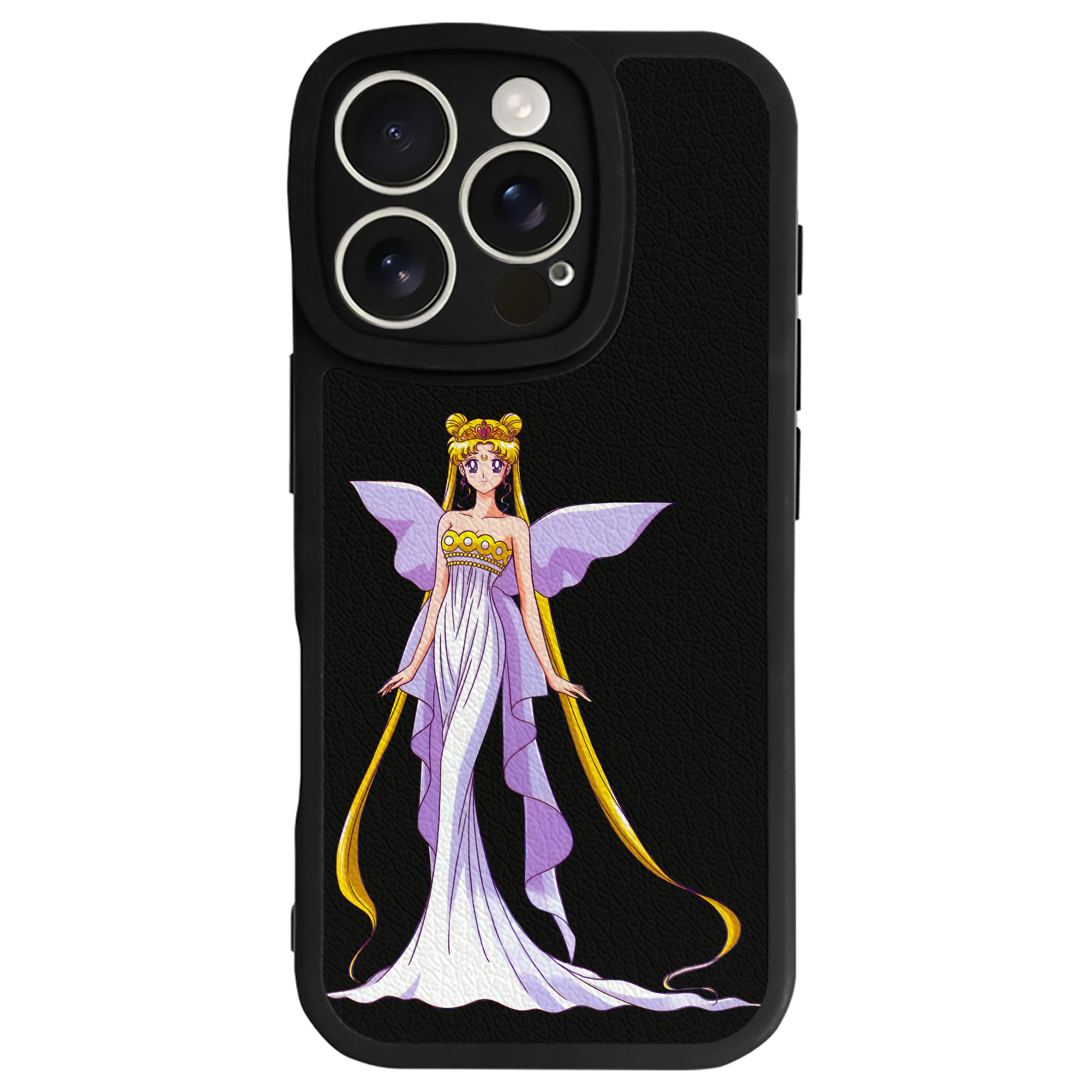 （画像用） 美少女戦士セーラームーン 愛野 美奈子 あいの みなこ Sailor Moon Aino Minako 【iPhone 16シリーズ対応】シリコンスマホケース（レザー調） 材質：シリコン